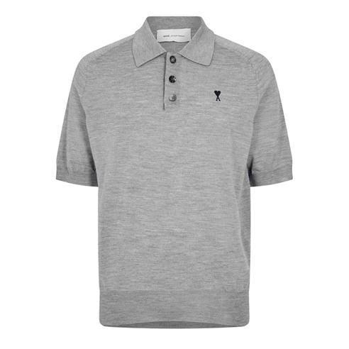 AMI PARIS - Men's Short Sleeve Polo Shirt