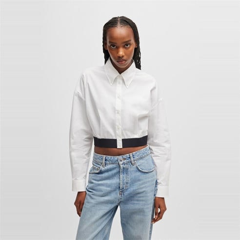 Hugo - Women's Evesia Long Sleeve Long Blouse