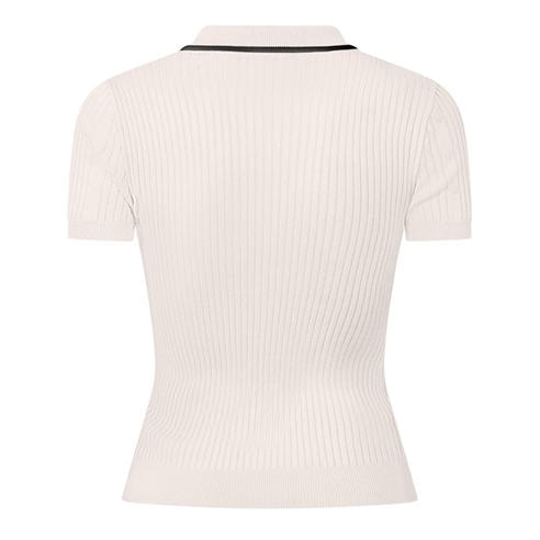 VALENTINO - Val Cropped Polo Ld63