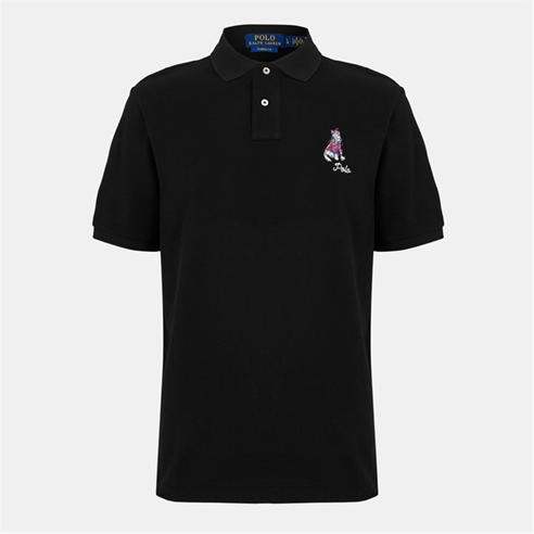 RALPH LAUREN - Men's Short Sleeve Slim Fit Polo Shirt