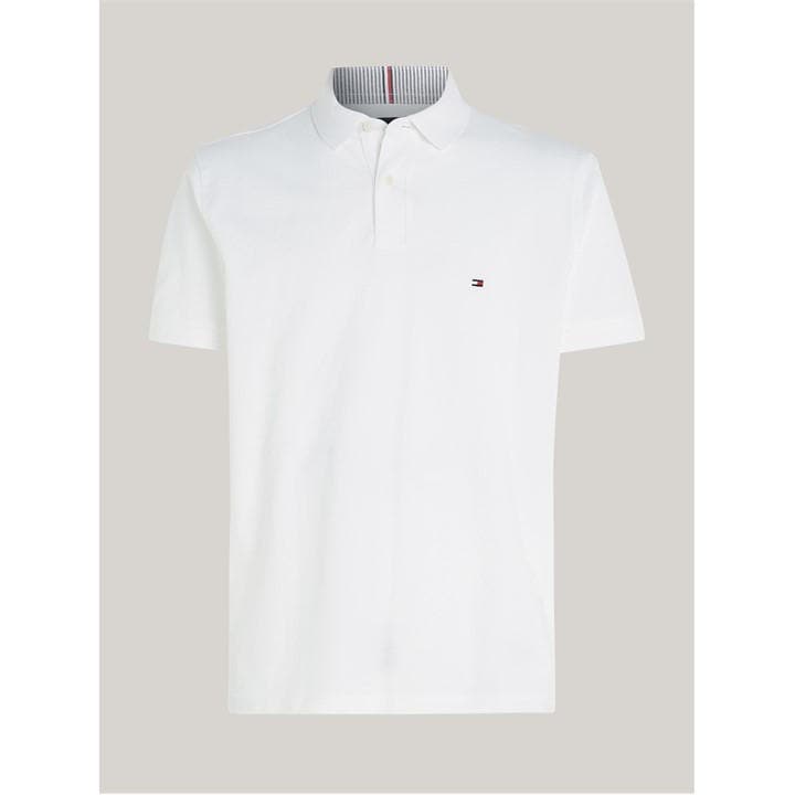 Tommy Hilfiger Men's White Core 1985 Polo Shirt Medium