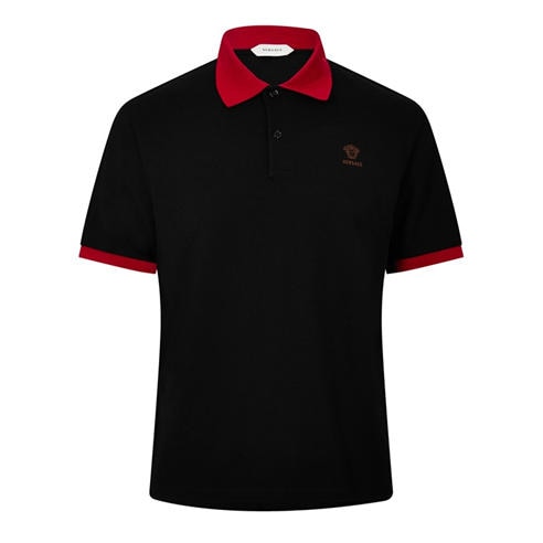 VERSACE - Men's Short Sleeve Polo Shirt