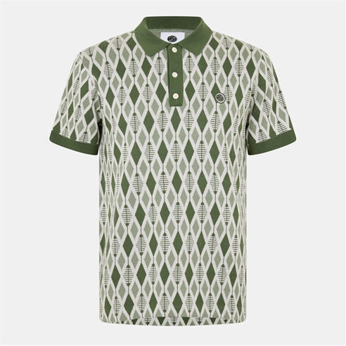 Pretty Green - PG Tenor SS Knit Pol Sn63