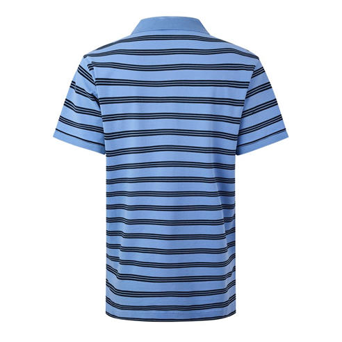 PRADA - Men's Short-Sleeve Cotton Piqué Stripe Polo
