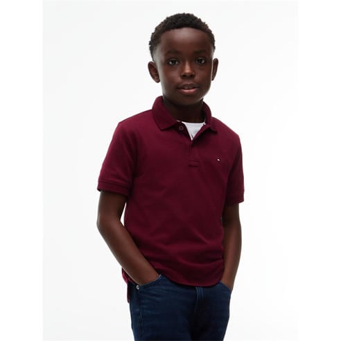 Tommy Hilfiger - Kids' Logo Cotton Short-Sleeve Polo