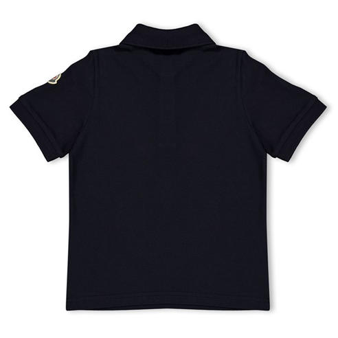 MONCLER - Kids' Logo Cotton Short-Sleeve Polo Shirt