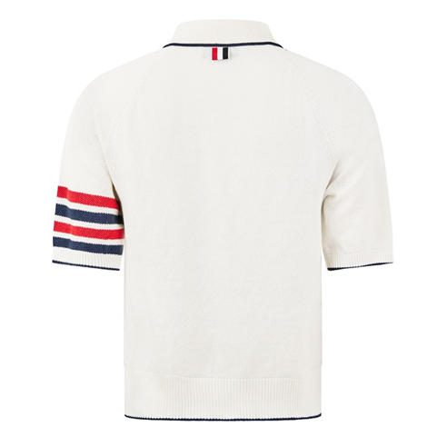 THOM BROWNE - TB CrossOver SS Polo Sn63