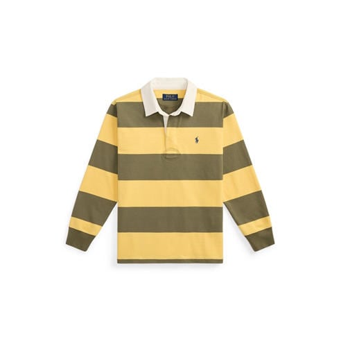 Polo Ralph Lauren - Kids' Striped Cotton Long-Sleeve Rugby Polo