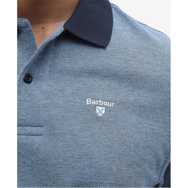 Barbour Sports Polo Mix Shirt Men Short Sleeve Polos Flannels
