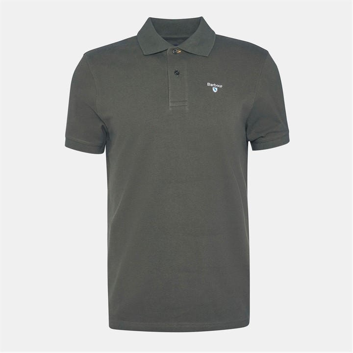 Barbour Men's Green Sports Polo Shirt