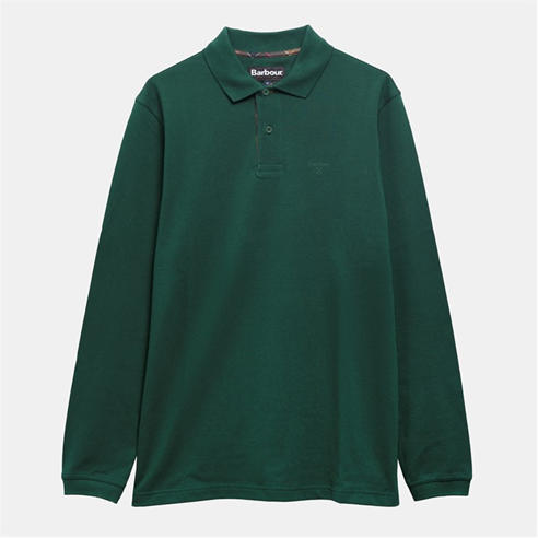 Barbour - Mens Essentials Long Sleeve Polo Shirt