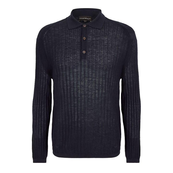 Emporio Armani Men's Blue Pullover