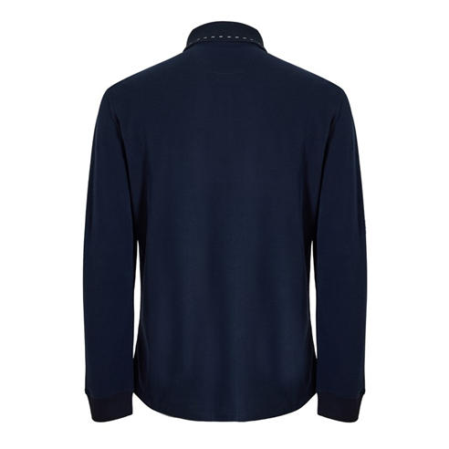 GIEVES AND HAWKES - Men's Long Sleeve Polo Shirt