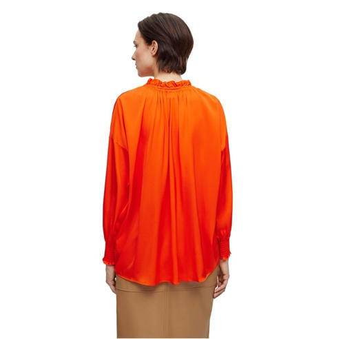Boss - Women's Baratina Blouse Drawstring Neckline