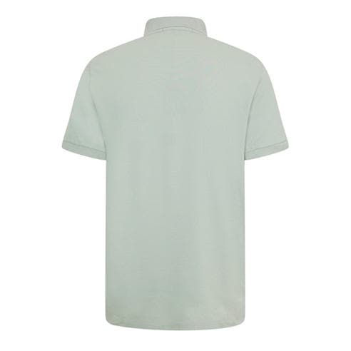 STONE ISLAND - Men's Cotton Compass Logo Polo Shirt