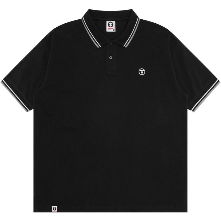 AAPE Now Polo Shirt – Black