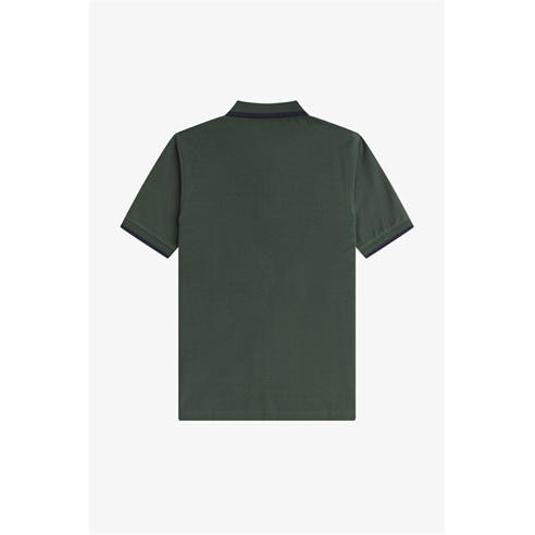 Fred Perry - Men's Crepe Zipped Short-Sleeve Polo Shirt