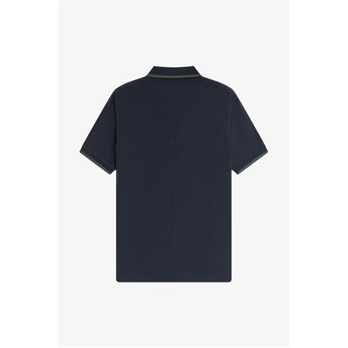 Fred Perry - Men's Crepe Zipped Short-Sleeve Polo Shirt