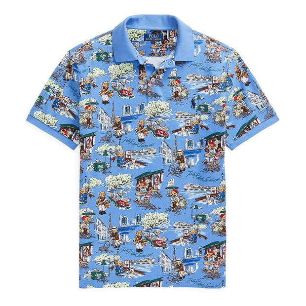 Polo Ralph Lauren Paris Bear Polo Shirt,Specials : American Fashion Style Bags On Sale