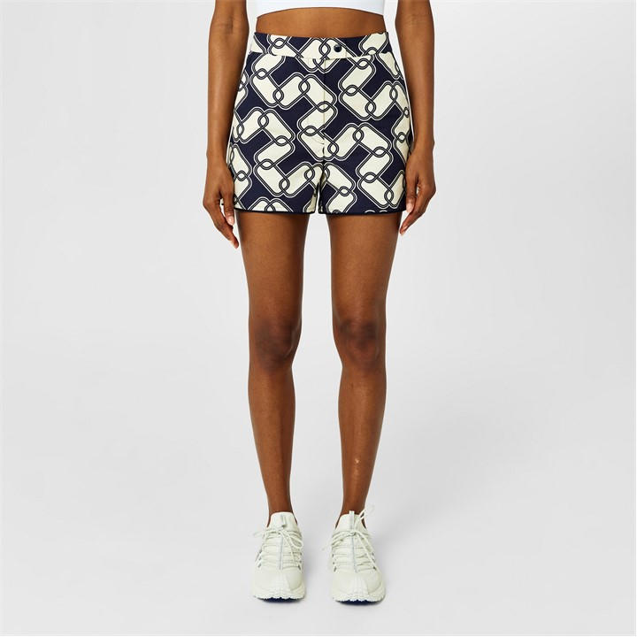 Moncler Women's Blue Jersey Shorts Size 12