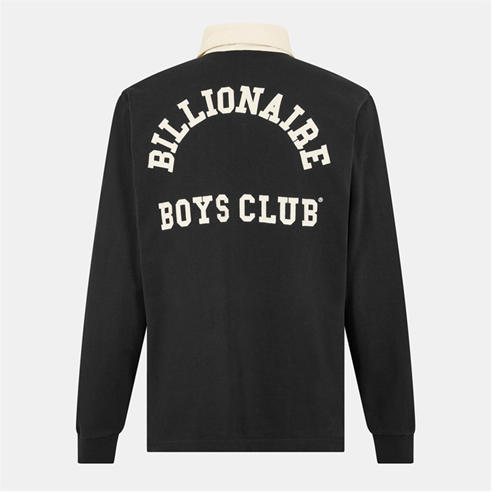 BILLIONAIRE BOYS CLUB - Men's Astro Ptch Long Sleeve Polo Shirt
