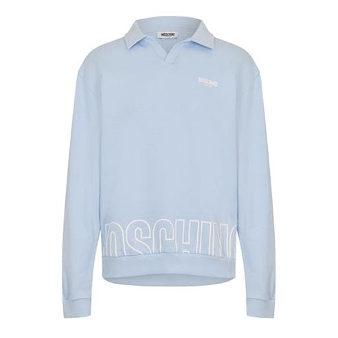 MOSCHINO - Men's Long Sleeve Polo Shirt