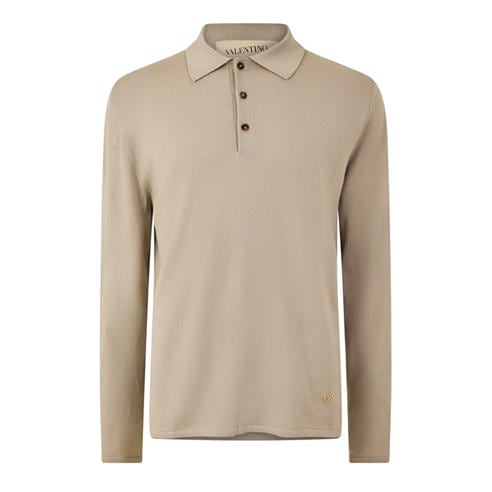 VALENTINO - Val LS Sig Polo Sn64