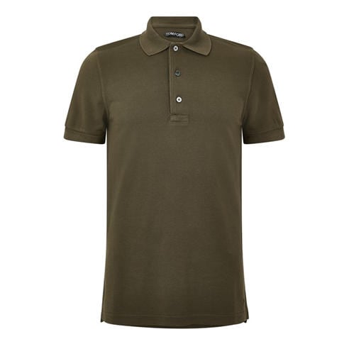 TOM FORD - Pique Polo Shirt