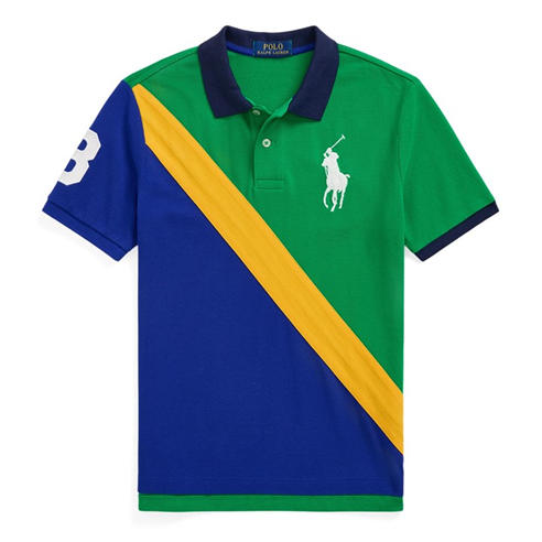 Polo Ralph Lauren - Big Pony Cotton Mesh Polo Shirt Juniors