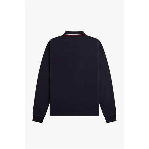 Fred Perry - Long Sleeve Twin Tipped Polo Shirt