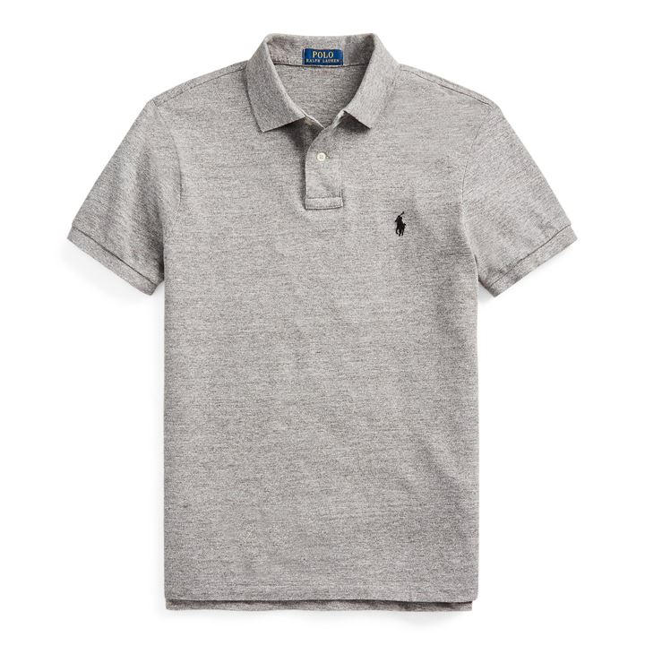 Polo Ralph Lauren Slim Fit Polo Shirt - Grey Heather