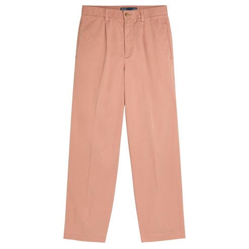 Polo Ralph Lauren - Women's Cotton Relaxed-Fit Straight Trousers