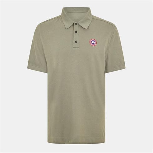 CANADA GOOSE - Men's Beckley Logo Cotton Polo Shirt