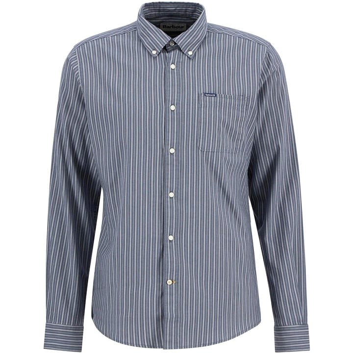 Barbour Men's Blue Longfield Shirt