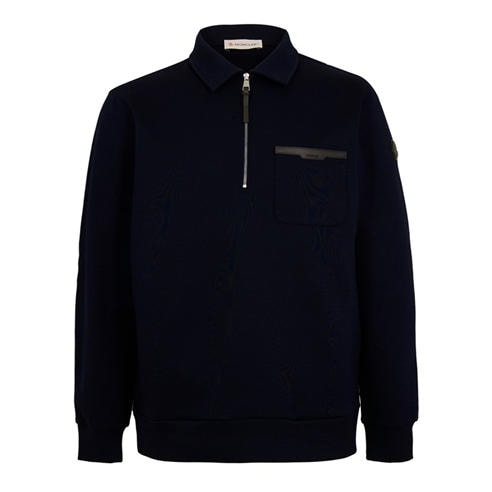 MONCLER - Men's Edit Zipped Quarter Zip Fleece