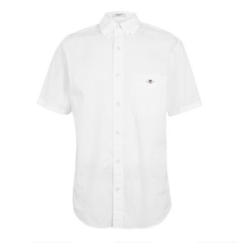 Gant - Reg Classic Poplin Ss Shirt Light B