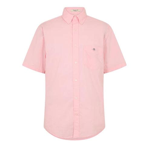 Gant - Reg Classic Poplin Ss Shirt Light B