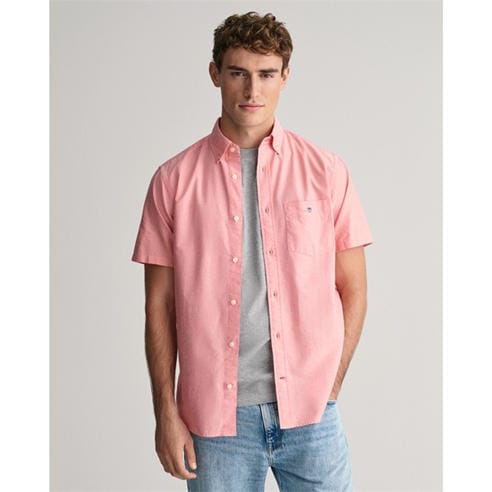 Gant - Regular Fit Classic Oxford Short Sleeve Shirt