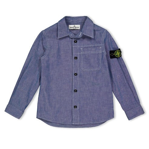 STONE ISLAND - Stone Chambray Shirt Jn61