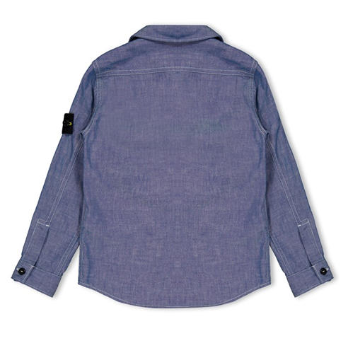 STONE ISLAND - Stone Chambray Shirt Jn61