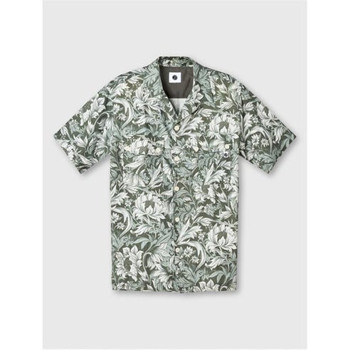 Pretty Green - Men's Patterned Short Sleeve Shirt