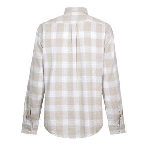 Boss - Men's Check Shirt Eye-Catching Print