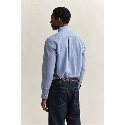 Gant - Men's Gingham Long Sleeve Patterned Shirt