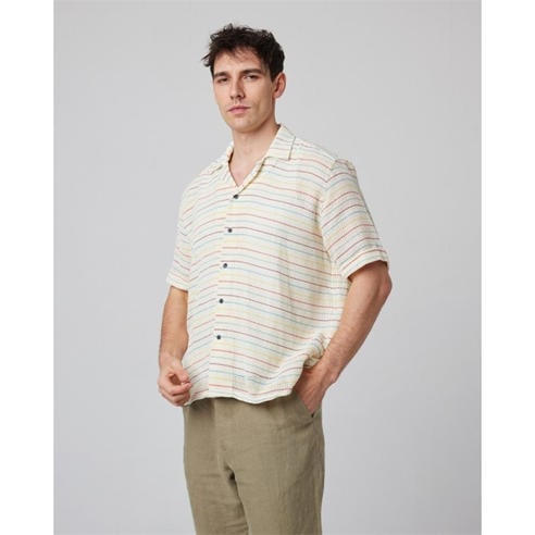 Peregrine - Quay Cuban Collar Shirt