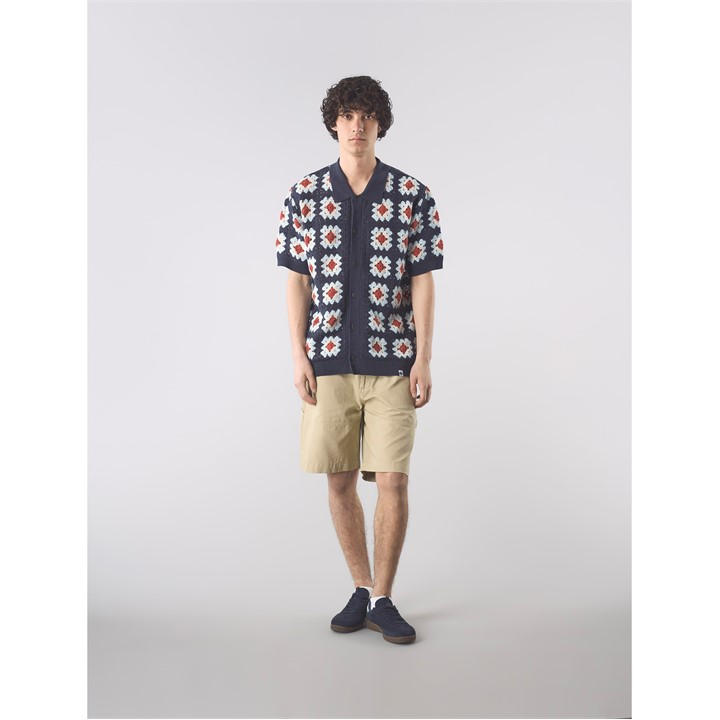 Pretty Green Men's Blue Pg Timperley Geo Shi Large