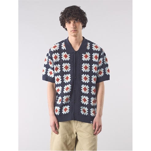 Pretty Green - Men's Timperley Short-Sleeve Patterned Shirt