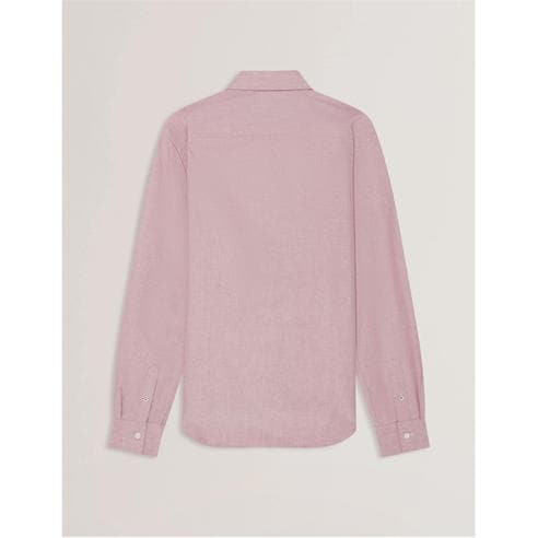 Ted Baker - Men's Long-Sleeve Oxford Plain Shirt
