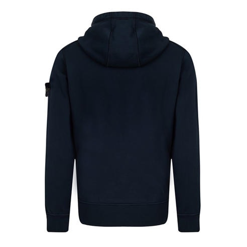 STONE ISLAND - Men's Heavyweight Full-Zip Cotton Fleece Top
