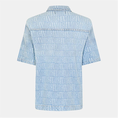 Amiri - Men's Jacquard Short-Sleeve Shirt