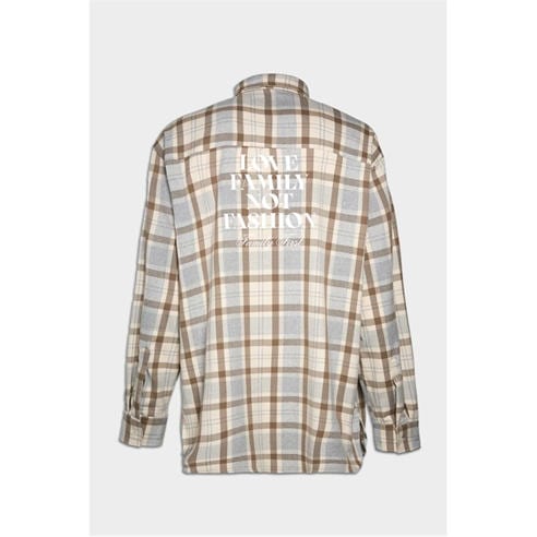 FAMILY FIRST - Men's Patterned Long-Sleeve Shirt